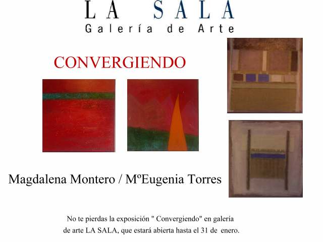 Exposición María Eugenia Torres y Magdalena Montero