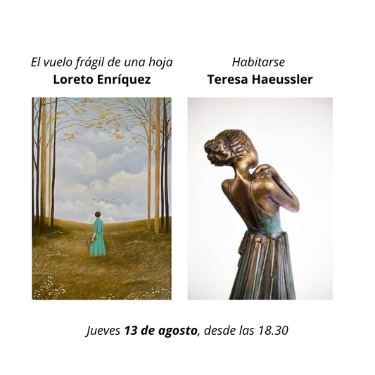 Doble Exposición de Loreto Henríquez y Teresa Haeussler