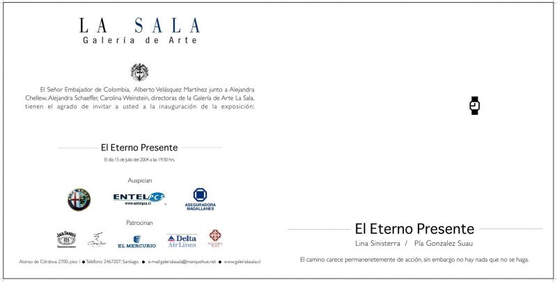 Exposición Pía González y Lina Sinisterra
