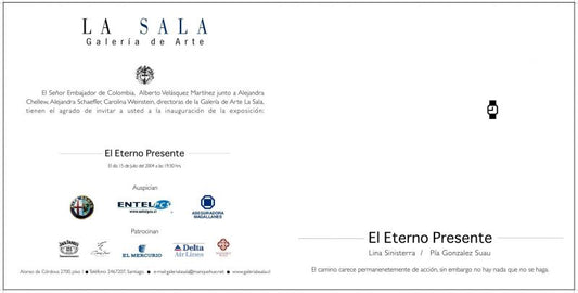 Exposición Pía González y Lina Sinisterra
