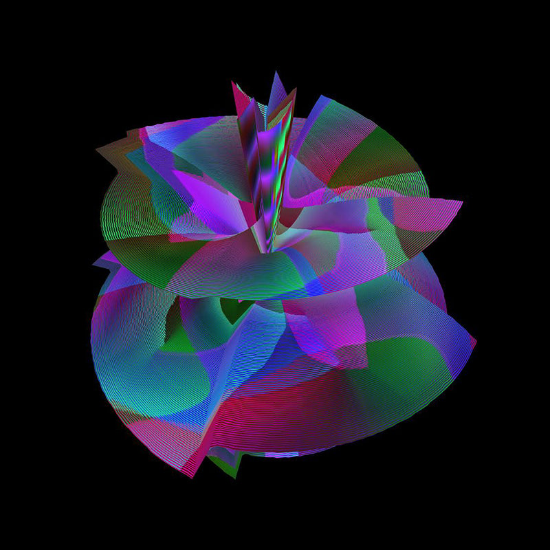 Exposición Una Nueva Abstracción con la curatoría de Hernán Garfias